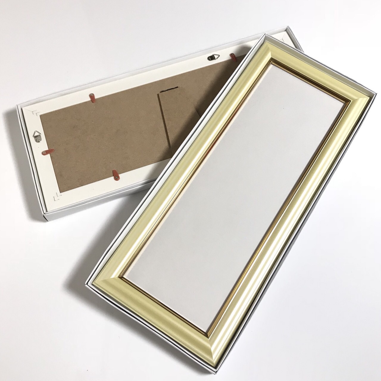 花文字専用ゴールド額縁画像